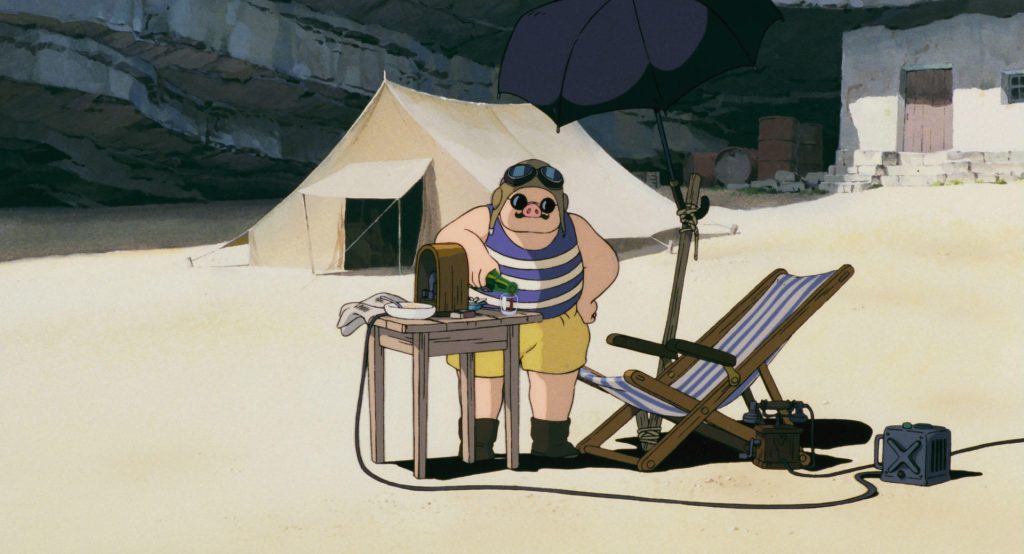 沙漠中的猪之休闲时光