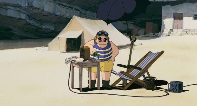 沙漠中的猪之休闲时光